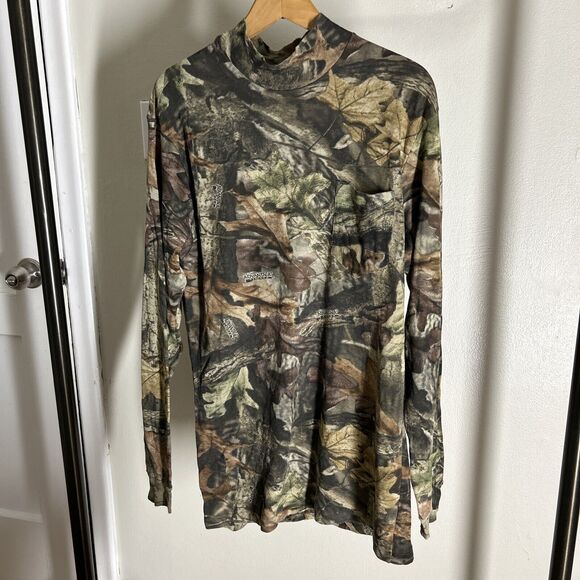 Morgan Outdoors Other - Vintage Morgan Outdoors Mens Camo Long Sleeve‎ Hunting T Shirt Green Large